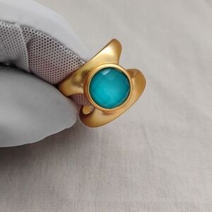 Julie Vos Gemstone Statement Ring Size 7